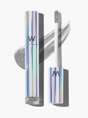 WONDERSKIN WONDER BLADING TOP GLOSS - SILVER GLITTER New in box